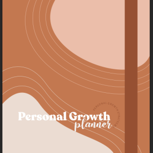 Personal Growth Planner | Undated Yearly Planner for Adults